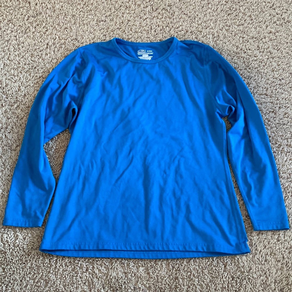 Champion fleece lined long sleeve shirt